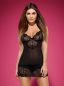 Preview: Alluria Chemise schwarz 2-5710