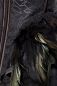 Preview: Ausgestelle Gothic-Corsage aus Brokat und Federn Preview: Ausgestelle Gothic-Corsage aus Brokat und Federn
