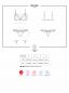 Preview: BH, Strumpfhalter und String - schwarz - Collection Francis Preview: BH, Strumpfhalter und String - schwarz - Collection Francis