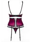 Preview: BH, Strumpfhaltergürtel und Strind - fuchsia - Collection Antonia