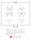 Preview: BH, Strumphaltergürtel und String - schwarz - Collection Anna Preview: BH, Strumphaltergürtel und String - schwarz - Collection Anna