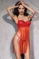 Preview: Babydoll + String CR4496 rot