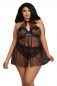 Preview: Babydoll DR11796 schwarz