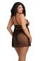 Preview: Babydoll DR11796 schwarz