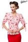 Preview: Bluse mit Kirschenmuster rosa 1-50326-007