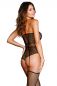 Preview: Bodystocking DR0355 schwarz Preview: Bodystocking DR0355 schwarz