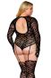 Preview: Bodystocking DR0420 schwarz