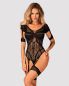 Preview: Bodystocking G334 schwarz schwarz 2-7407