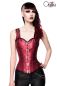 Preview: Brokat-Corsage rot 1-90006-013 Preview: Brokat-Corsage rot 1-90006-013