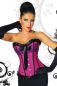 Preview: Burlesque-Satin-Corsage lila-schwarz 1-11940-052 Preview: Burlesque-Satin-Corsage lila-schwarz 1-11940-052