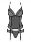 Preview: Corsage - schwarz - Collection black grace Preview: Corsage - schwarz - Collection black grace