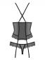 Preview: Corsage - schwarz - Collection black grace Preview: Corsage - schwarz - Collection black grace