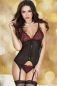 Preview: Corsage CR3588 rot-schwarz 2-4851 Preview: Corsage CR3588 rot-schwarz 2-4851