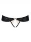 Mobile Preview: Crotchless Thong - beige/schwarz - Collection Gabriela
