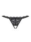 Preview: Crotchless Thong - schwarz - Collection Aphrodite