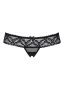 Preview: Crotchless Thong - schwarz - Collection Maxime