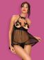 Preview: Delishya Babydoll schwarz schwarz 2-6920 Preview: Delishya Babydoll schwarz schwarz 2-6920