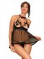 Preview: Delishya Babydoll schwarz Preview: Delishya Babydoll schwarz