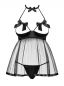 Preview: Delishya Babydoll schwarz Preview: Delishya Babydoll schwarz