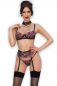 Preview: Dessous-Set CR4607 rot/schwarz