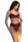 Preview: Dessous-Set CR4607 rot