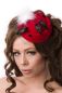 Preview: Fascinator rot 1-14769-013 Preview: Fascinator rot 1-14769-013