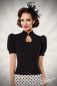 Preview: Jersey-Bluse schwarz 1-50056-002 Preview: Jersey-Bluse schwarz 1-50056-002