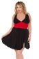 Preview: Kleid Z-5036 schwarz-rot 2-6081 Preview: Kleid Z-5036 schwarz-rot 2-6081