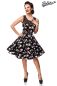 Preview: Kleid mit Dots schwarz-rosa 1-50301-060 Preview: Kleid mit Dots schwarz-rosa 1-50301-060