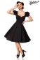 Preview: Kleid mit Puffaermeln schwarz 1-50216-002 Preview: Kleid mit Puffaermeln schwarz 1-50216-002