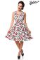Preview: Kleid weiss-schwarz 1-50304-005 Preview: Kleid weiss-schwarz 1-50304-005