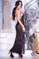 Preview: Langes Kleid CR4269 schwarz Preview: Langes Kleid CR4269 schwarz