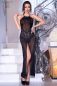 Preview: Langes Kleid CR4269 schwarz Preview: Langes Kleid CR4269 schwarz