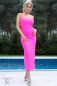 Mobile Preview: Langes Kleid CR4379 hot pink hot pink 2-6752