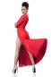 Mobile Preview: Langes Kleid CR4421 rot