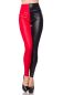 Preview: Leggings schwarz-rot 1-14468-021