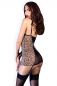 Preview: Leopard-Chemise-Set CR4485