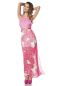 Preview: Maxi Kleid pink-gemustert 1-14599-212