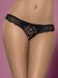Mobile Preview: Miamor Crotchless Thong schwarz 2-5457