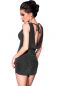 Preview: Minikleid CR4238 schwarz/silber Preview: Minikleid CR4238 schwarz/silber