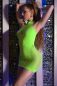 Preview: Minikleid CR4708 neongrün Preview: Minikleid CR4708 neongrün