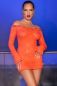 Preview: Minikleid CR4859 orange orange 2-7581 Preview: Minikleid CR4859 orange orange 2-7581