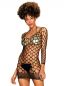 Preview: Minikleid D606 schwarz