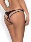 Preview: Picantina Crotchless Thong schwarz