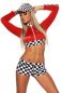 Preview: Racing-Hot-Pants-Set rot 1-10955-013 Preview: Racing-Hot-Pants-Set rot 1-10955-013