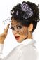 Preview: Rockabilly-Minihut - Fascinator leo 1-12096-003 Preview: Rockabilly-Minihut - Fascinator leo 1-12096-003