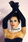 Preview: Samt-Handschuhe lang Preview: Samt-Handschuhe lang