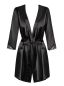 Preview: Satinia Robe schwarz