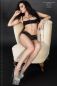 Preview: Spitzen-Set CR3784 schwarz Preview: Spitzen-Set CR3784 schwarz