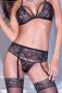 Preview: Spitzen-Set CR4299 schwarz Preview: Spitzen-Set CR4299 schwarz